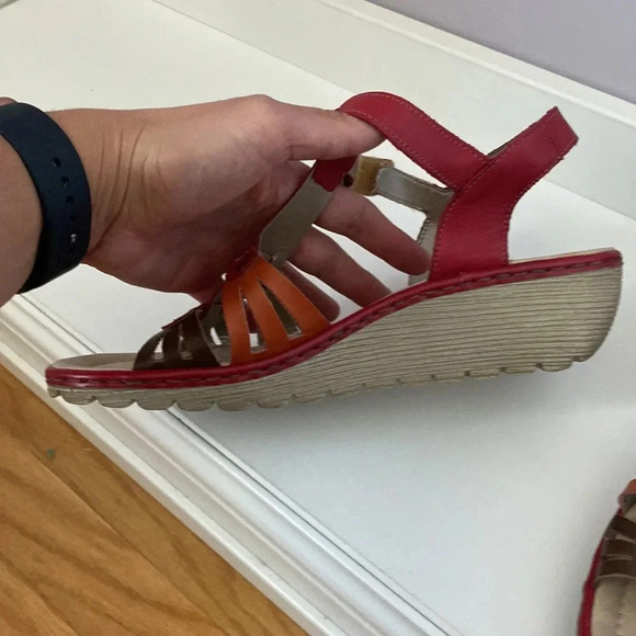 Remonte Leather sandals size 41 - Picture 5 of 11